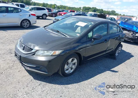 2013 Honda Civic Lx from USA, damaged, VIN 2HGFB2F55DH581890